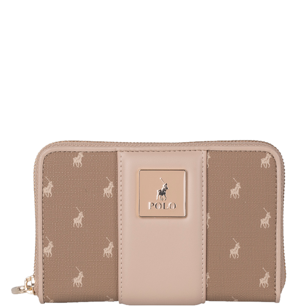 Polo Kensington POS53544 Medium Zip Around Purse brown front