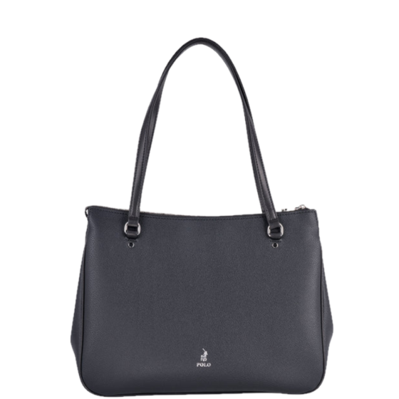 Polo Lyon POS43116 Mule Tote Black front