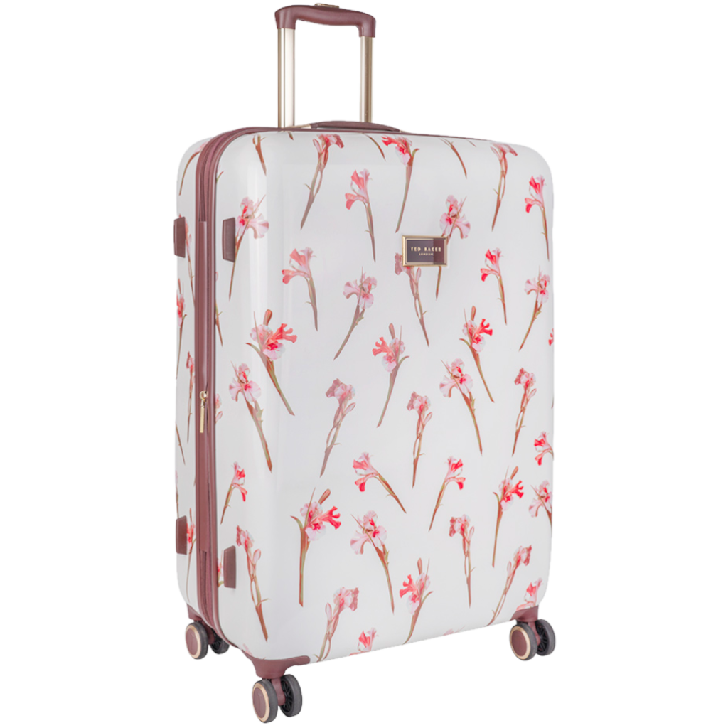 Ted Baker Wild Iris TB00175 Large Check in white 3qrtr L