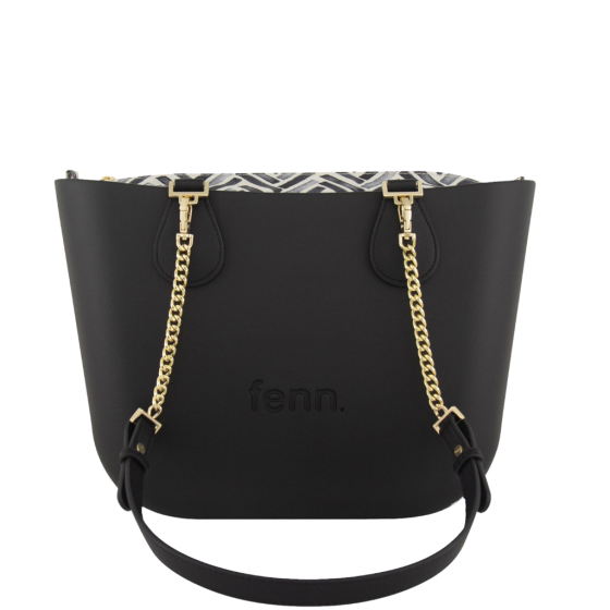 Fenn Original 9499 Black gold chain pattern inner front