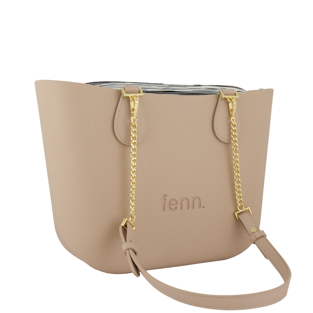 Fenn Petite 9504 Sand gold chain pattern inner front3qrtr