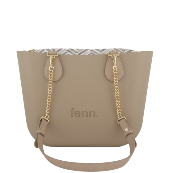 Fenn Petite 9507 Stone gold chain pattern inner front