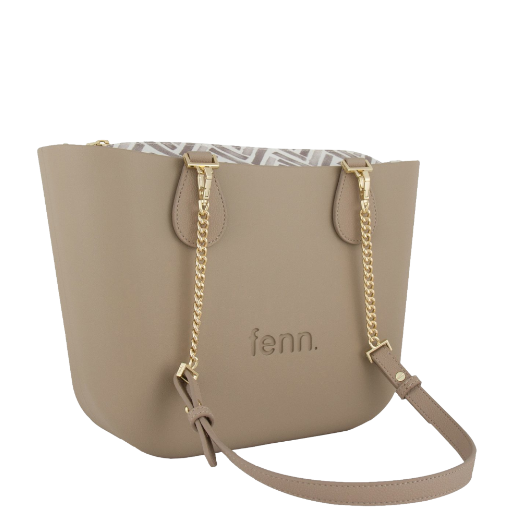 Fenn Petite 9507 Stone gold chain pattern inner front3qrtr