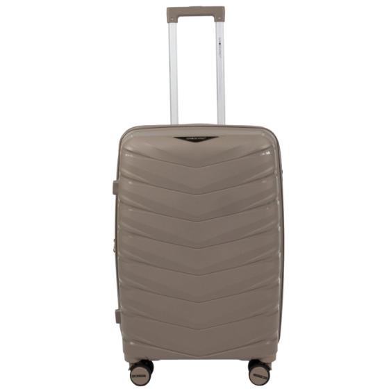 Gino De Vinci MC01260 Cascade Medium Check in champagne front