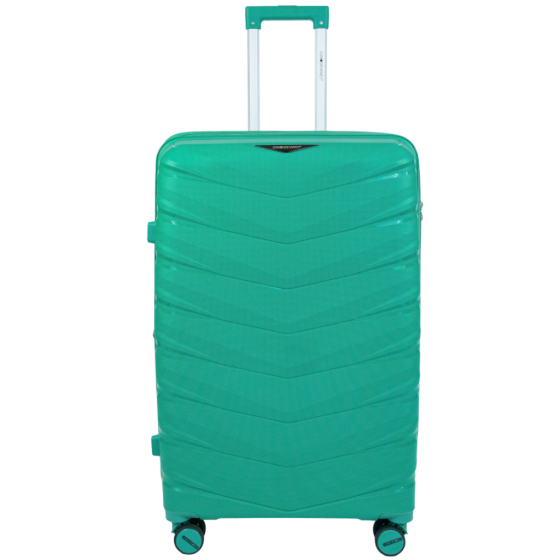 Gino De Vinci MC01270 Cascade Large Check in lake blue front