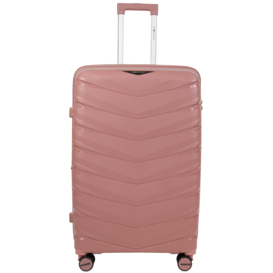 Gino De Vinci MC01270 Cascade Large Check in pink front