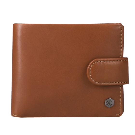 Jekyll & Hide 2791 Oxford Wallet Tan front