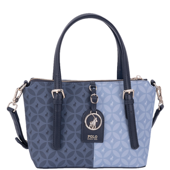Polo Tango POS54225 Small Shopper Crossbody Blue front