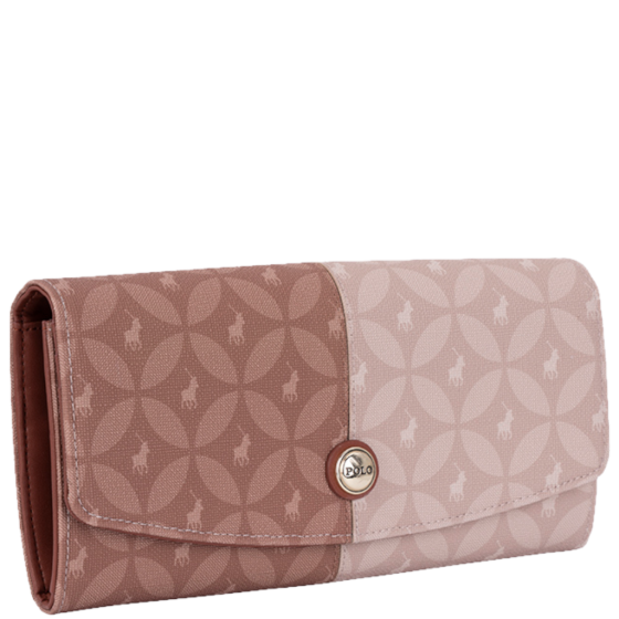 Polo Tango POS54235 Clutch Purse Beige front3qrtr