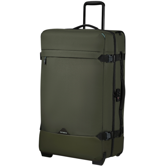Samsonite Roadseeker 79cm Trolley Duffle Olive front3qrtr