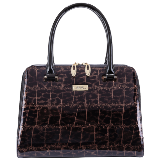 Serenade Leopard SEH7 0343 Shopper bronze front