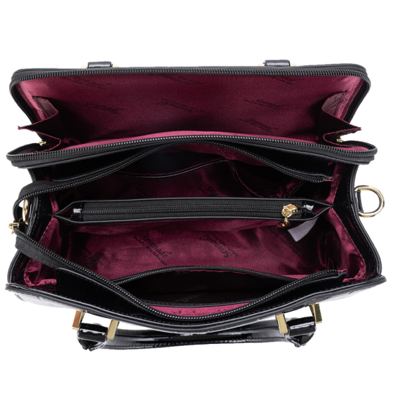 Serenade Leopard SEH7 0343 Shopper bronze interior