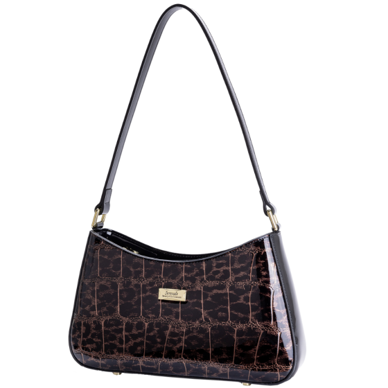 Serenade Leopard SEH7 0822 Shoulder Bag bronze front3qrtr
