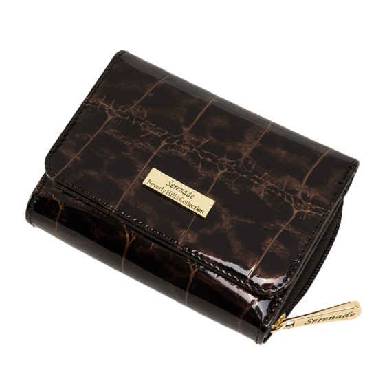 Serenade Leopard SEWH7 03 Small Purse bronze top