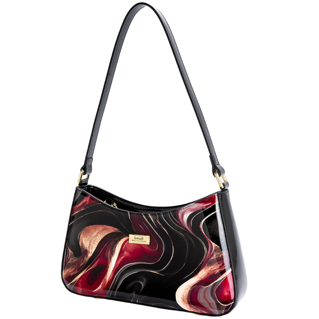 Serenade Nebular SEHF49 0822 Shoulder Bag black front3qrtr