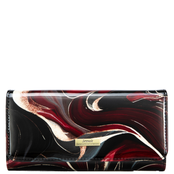 Serenade Nebular SEWF49 01 Large Purse black front