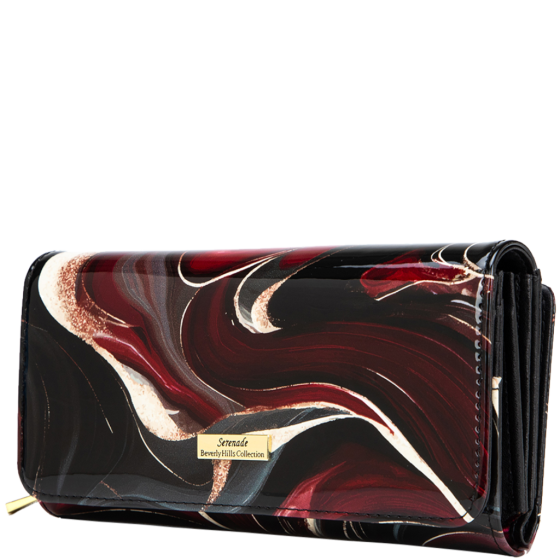Serenade Nebular SEWF49 01 Large Purse black front3qrtr