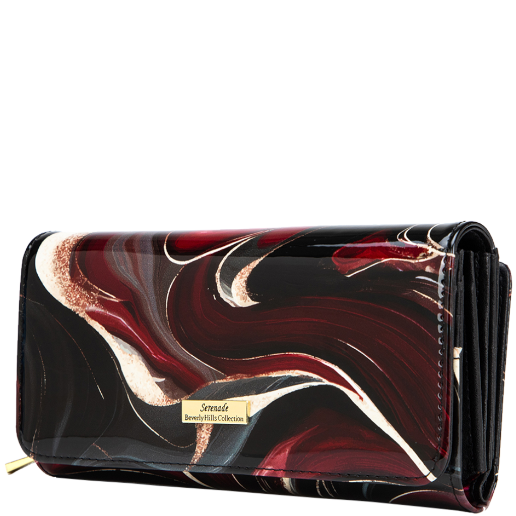 Serenade Nebular SEWF49 01 Large Purse black front3qrtr
