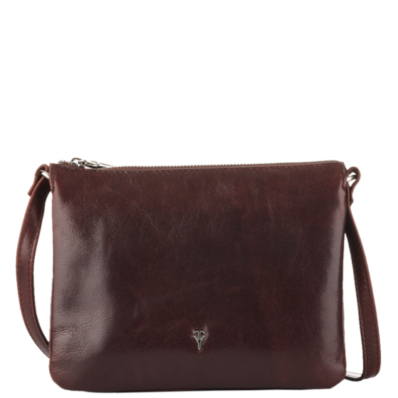 Tuscany Giuliana THM203 Essence Trio Crossbody Small Brown front