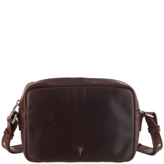 Tuscany Giuliana THM205 Leather Camera Bag Brown front