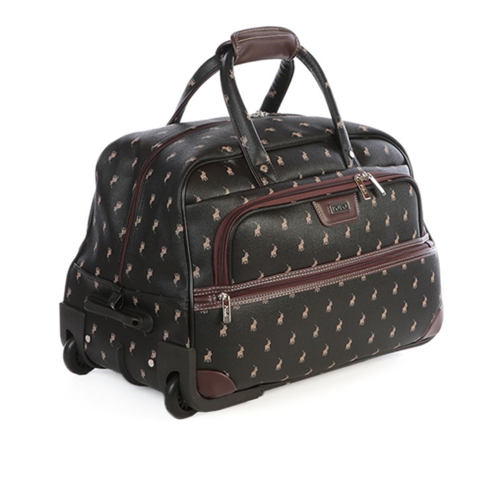 Polo Classic Print Trolley Duffle Collection - Luggage Warehouse