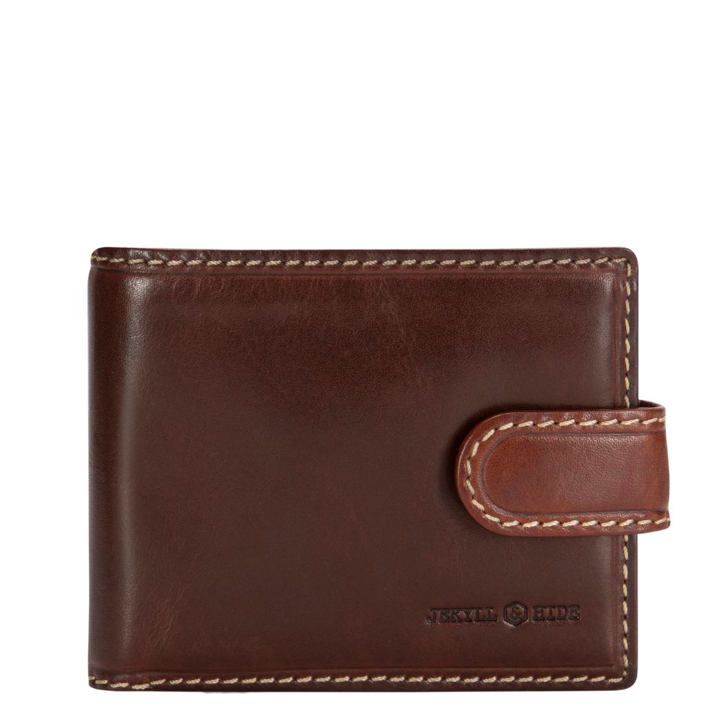 Jekyll and Hide Oxford Leather Billfold Wallet Luggage Warehouse