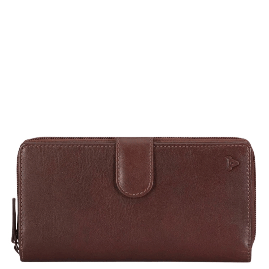 Brando_6151_Dakota_Brown_Multicard_Purse_Front_primary