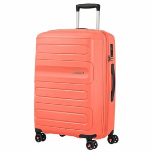 American_Tourister_51G_Sunside_Spinner_Luggage_77_Coral_front3qrtr