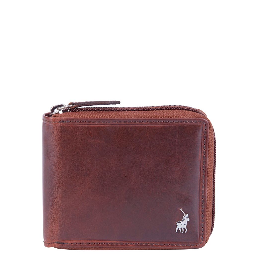Polo Etosha Zip Around Leather Wallet - Luggage Warehouse