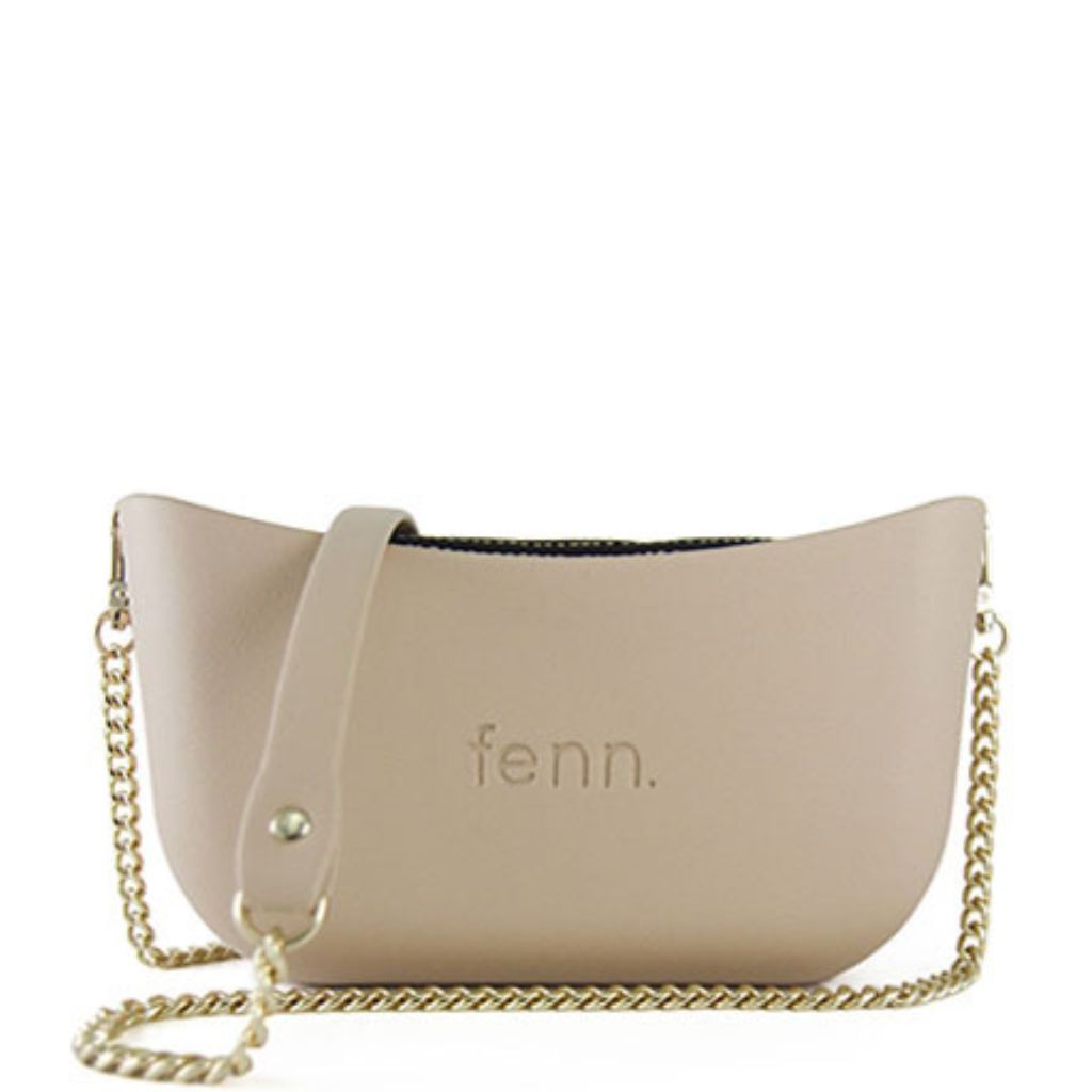 Fenn Classic Sand with Chain and P57 Print - Luggage Warehouse