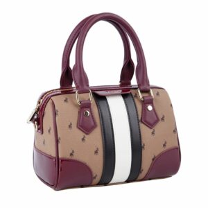 Polo_Manhattan_POS46715_mini_barrel_handbag_sling_burgundy_front3qrtr