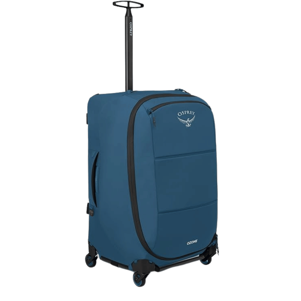 Osprey_Ozone_Soft-side_Spinner_Blue_85L_front3qrtr