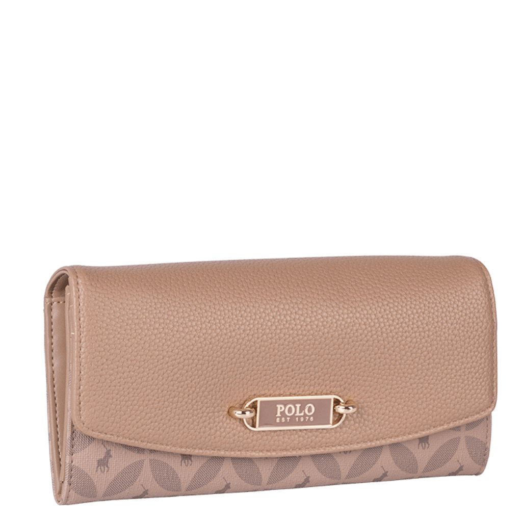 Polo_Sterling_POS48235_Clutch_Purse_beige_front3qrtr_primary