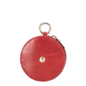 Jekyll_and_Hide_4327_LEather Zulu_round_purse_red_front