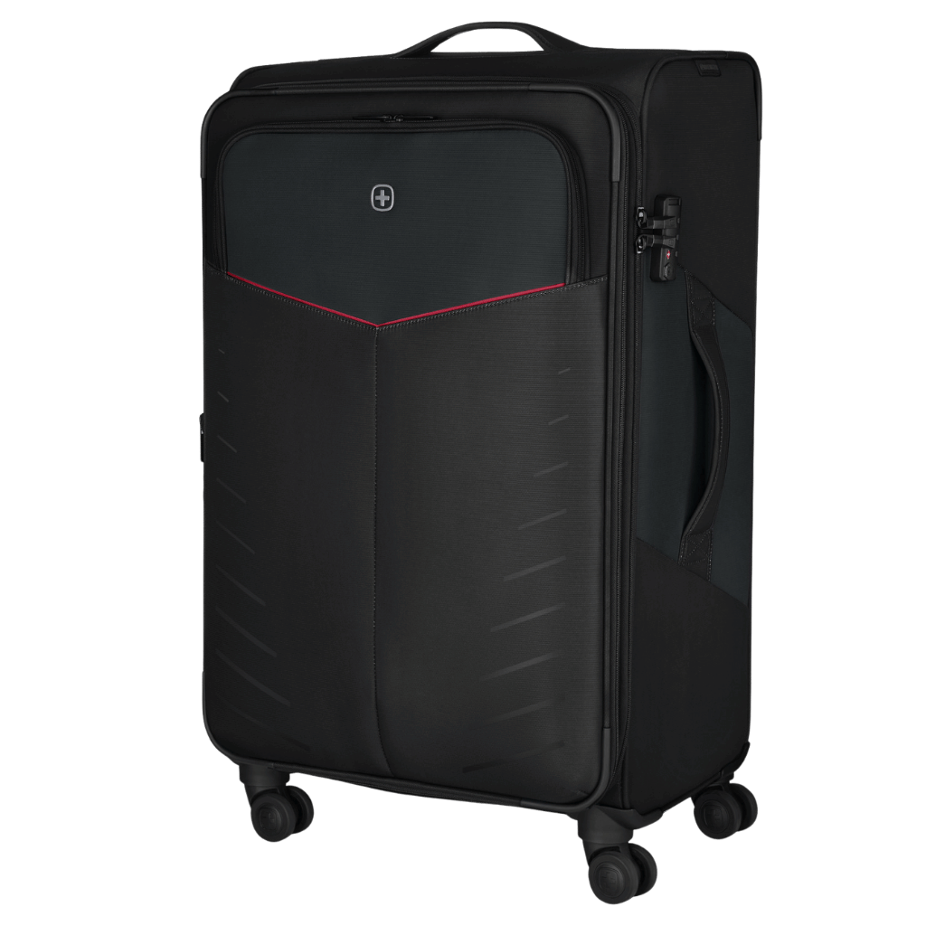 Wenger_Syght_6127_Soft_spinner_luggage_black_Large_front3qrtr