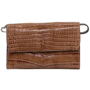 Zambezi_Grace_Croc_Belly_Leather_7368GBY_Compact_Purse_kango_front