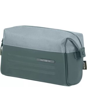 Samsonite_Stackd_Toiletry_travel_pouch_green_front3qrtr