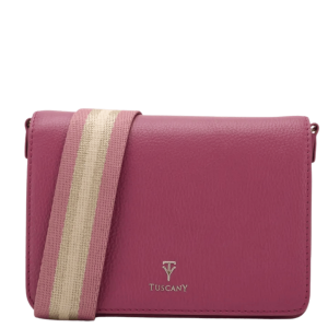 Tuscany_Bella_Leather_Crossbody_handbag_THS101_pink_front_with_strap