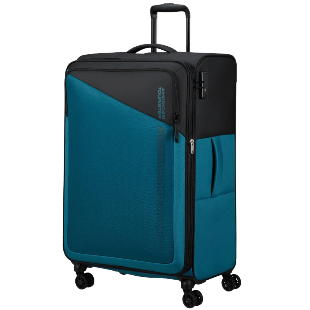 American Tourister Daring Dash 77cm Large front3qrtr blue png
