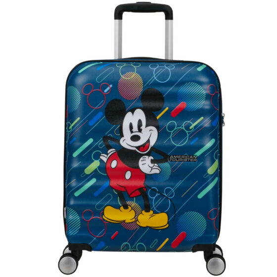 American Tourister NEW Mickey Future Pop 55cm blue front jpg