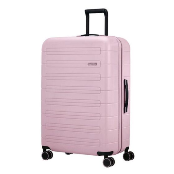 American Tourister Novastream MC7 Spinner Soft Pink 77 front3qrtr jpg