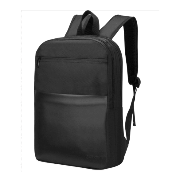 Amplify Panama 15 6 inch laptop backpack black front3qrtr png