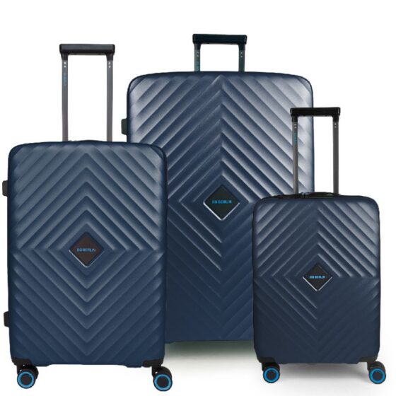 Bg Berlin Cube Spinner Midnight Blue 3 Piece Set