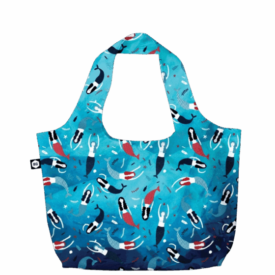 BG Berlin Eco Bag Blue Lagoon front primary