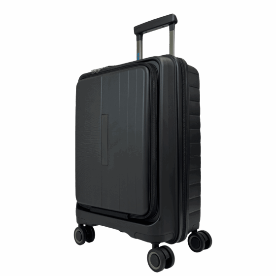 BG Berlin Nobu Easy Access Business Spinner carry on black front3qrtr primary
