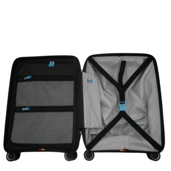 BG Berlin Nobu Easy Access Business Spinner carry on black interior1 png