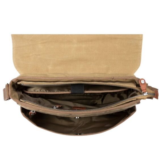 Bando Duvall 4124 Messenger Canvas Brown Interior