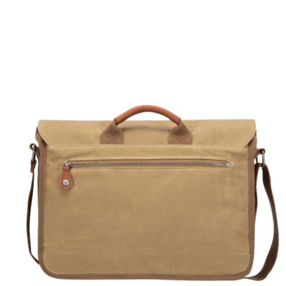 Bando Duvall 4124 Messenger canvas brown rear png