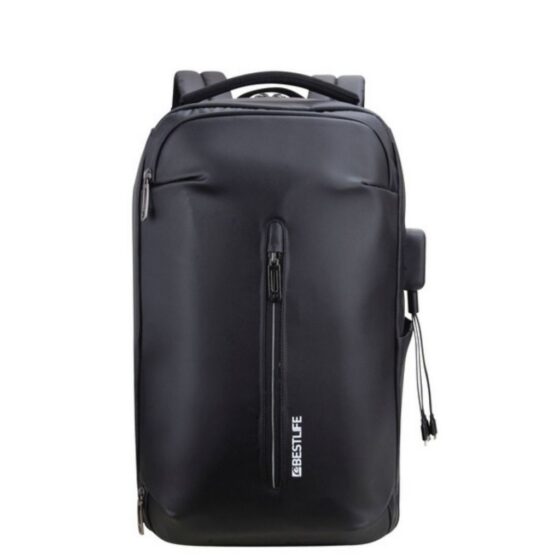 BestLife OdenX 3557 Microbial Backpack Black front primary jpg