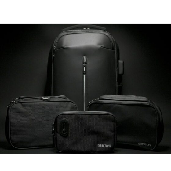 BestLife OdenX 3557 Microbial Backpack Black group shot jpg